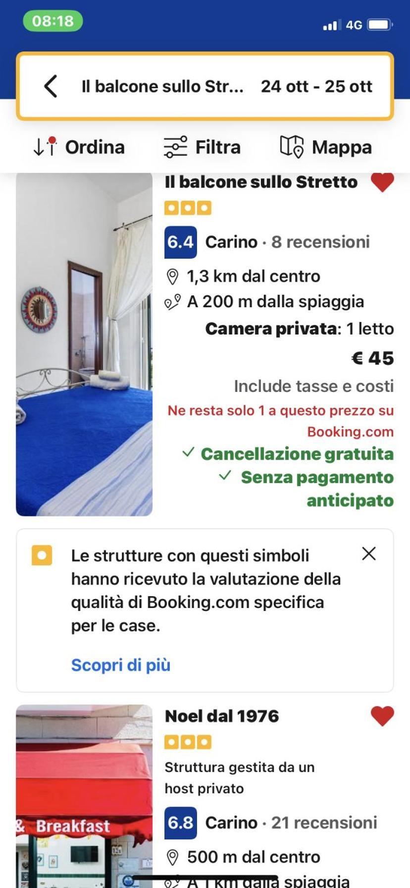 レッジョ・ディ・カラブリア Il Balcone Sullo Stretto Bed & Breakfast エクステリア 写真